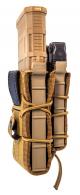 High Speed Gear TACO Double Decker Belt Mount Adaptable 2.25" Belt Coyote Brown Nylon w/Polymer Divider - 13D10CB