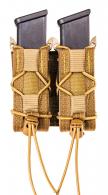High Speed Gear TACO Double Pistol Belt Mount Magazine Pouch Coyote Brown Nylon w/Polymer Divider - 13PT12CB High Speed Gear TACO Double Pistol Belt Mount Magazine Pouch Coyote Brown Nylon w/Polymer Divider - 13PT12CB