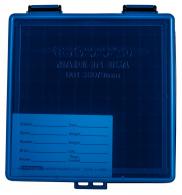 Berrys 001 Ammo Box 9mm Luger,380 ACP 100rd Blue Lid w/Black Bottom - 69874 Berrys 001 Ammo Box 9mm Luger,380 ACP 100rd Blue Lid w/Black Bottom - 69874