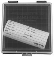 Berrys 001 Ammo Box 9mm Luger,380 ACP 100rd Clear Lid w/Black Bottom - 87412