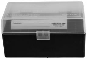 Berrys 409 Ammo Box 308 Win,243 Win 50rd Clear Lid w/Black Bottom - 79314 Berrys 409 Ammo Box 308 Win,243 Win 50rd Clear Lid w/Black Bottom - 79314