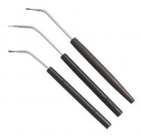 Birchwood Casey Anglebrush Universal Brass Nylon, Bronze, Stainless Steel Brush 3 Per Pack - 41108