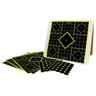 Birchwood Casey Shoot-N-C Sight-In 5-Diamond Stand Adhesive Paper Target 12" x 12" 4 Per Pack - 34202 Birchwood Casey Shoot-N-C Sight-In 5-Diamond Stand Adhesive Paper Target 12" x 12" 4 Per Pack - 34202