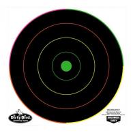 Birchwood Casey Dirty Bird Bullseye Hanging Tagboard Target 20 Per Pack - 35820