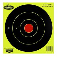 Birchwood Casey Dirty Bird 8" Bullseye Hanging Paper Target 50 Per Pack - 35950 Birchwood Casey Dirty Bird 8" Bullseye Hanging Paper Target 50 Per Pack - 35950