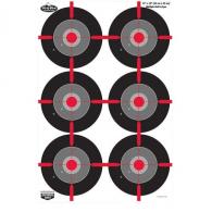 Birchwood Casey Dirty Bird Bullseye Hanging Tagboard Target 12" x 18" 8 Per Pack - 35705 Birchwood Casey Dirty Bird Bullseye Hanging Tagboard Target 12" x 18" 8 Per Pack - 35705
