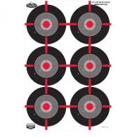 Birchwood Casey Dirty Bird Bullseye Hanging Tagboard Target 12" x 18" 8 Per Pack - 35705