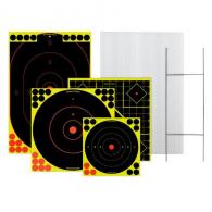Birchwood Casey Sharpshooter Target & Stand Kit Bullseye Stand Paper Target 1 Frame/4 Targets - 38102