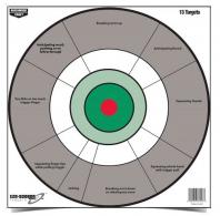 Birchwood Casey EZE-Scorer Handgun Trainer Bullseye Paper Target 12" 13 Per Pack - 37245 Birchwood Casey EZE-Scorer Handgun Trainer Bullseye Paper Target 12" 13 Per Pack - 37245