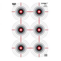 Birchwood Casey EZE-Scorer Multiple Bull's-Eye Bullseye Paper Target 12" x 18" 10 Per Pack - 37209 Birchwood Casey EZE-Scorer Multiple Bull's-Eye Bullseye Paper Target 12" x 18" 10 Per Pack - 37209