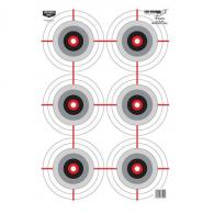 Birchwood Casey EZE-Scorer Multiple Bull's-Eye Bullseye Paper Target 12" x 18" 10 Per Pack