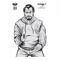 Birchwood Casey EZE-Scorer Bad Guy Bad Guy Silhouette Paper Target 12" x 18" 10 Per Pack - 37205 Birchwood Casey EZE-Scorer Bad Guy Bad Guy Silhouette Paper Target 12" x 18" 10 Per Pack - 37205