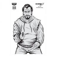 Birchwood Casey EZE-Scorer Bad Guy Bad Guy Silhouette Paper Target 12" x 18" 10 Per Pack - 37205 Birchwood Casey EZE-Scorer Bad Guy Bad Guy Silhouette Paper Target 12" x 18" 10 Per Pack - 37205