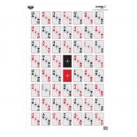 Birchwood Casey EZE-Scorer 52-Card Shoot-Up Paper 23" x 35" 52 Playing Cards 5 Pack - 37026 Birchwood Casey EZE-Scorer 52-Card Shoot-Up Paper 23" x 35" 52 Playing Cards 5 Pack - 37026