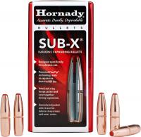 Hornady 30730 Sub-X 30 Cal .308 190 gr Subsonic-eXpanding 100 Per Box - 30730 Hornady 30730 Sub-X 30 Cal .308 190 gr Subsonic-eXpanding 100 Per Box - 30730