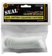 Seal 1 Cleaning Patches 22-270 Cal Cotton 1.25" 100 Per Pack