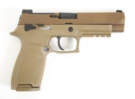 Sig Sauer P320 M17 MA Compliant Coyote PVD 9mm Pistol - 320F9M17MSMA Sig Sauer P320 M17 MA Compliant Coyote PVD 9mm Pistol - 320F9M17MSMA