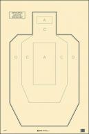 Action Target Military IPSC/USPSA IPSC Hanging Paper Target 23" x 35" 100 Per Box - IPSC-P-100 Action Target Military IPSC/USPSA IPSC Hanging Paper Target 23" x 35" 100 Per Box - IPSC-P-100