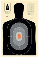 Action Target B-27 Pros Silhouette Hanging Paper Target 23" x 35" 100 Per Box - B27EPROS100