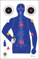 Action Target SSO-99 Sarasota Sheriff's Office Silhouette/Vitals Hanging Paper Target 23" x 35" 100 Per Box - SSO99100 Action Target SSO-99 Sarasota Sheriff's Office Silhouette/Vitals Hanging Paper Target 23" x 35" 100 Per Box - SSO99100