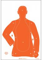 Action Target B21EORANGE100 B-21E Qualification Target Silhouette Paper Target 23" x 35" 100 Per Box - B21EORANGE100 Action Target B21EORANGE100 B-21E Qualification Target Silhouette Paper Target 23" x 35" 100 Per Box - B21EORANGE100