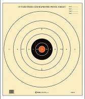 Action Target B-8 25-Yard Time and Rapid Fire Bullseye Paper Target 21" x 24" 100 Per Box - B8(P)OC100 Action Target B-8 25-Yard Time and Rapid Fire Bullseye Paper Target 21" x 24" 100 Per Box - B8(P)OC100