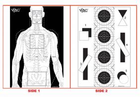 Action Target Viking Tactics Double Sided Silhouette/Targets Heavy Paper Target 23" x 35" 100 Per Box - VTACP100 Action Target Viking Tactics Double Sided Silhouette/Targets Heavy Paper Target 23" x 35" 100 Per Box - VTACP100