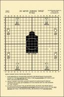 Action Target M-16 Center Mass Hanging Tagboard Target 8.75" x 11.50" 100 Per Box