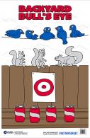 ACTION TARGET INC GS-BKYARD-100 Action Back Yard Bull's-Eye Hanging Paper 23" x 35" Animals/Cans/Target Multi 100 Per Box - GSBKYARD100