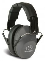 Walker's Pro Low Profile Muff Polymer 22 dB Folding Over the Head Gray Ear Cups with Black Headband Adult - GWPFPM1GY Walker's Pro Low Profile Muff Polymer 22 dB Folding Over the Head Gray Ear Cups with Black Headband Adult - GWPFPM1GY