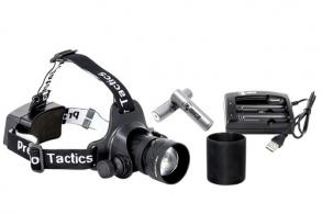 Predator Tactics 97457 The Lantern Headlamp Kit Green/White LED Bulb Matte Black 300 yds Distance - 1022
