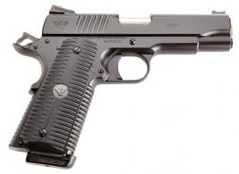 Wilson Combat ACP Commander SAO 9mm Luger 4.25" 10+1 Black Armor-Tuff Carbon Steel Black G10 Eagle Claw Grip - ACPCOM9 Wilson Combat ACP Commander SAO 9mm Luger 4.25" 10+1 Black Armor-Tuff Carbon Steel Black G10 Eagle Claw Grip - ACPCOM9