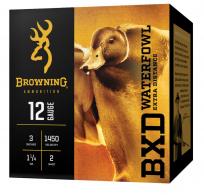 Browning Ammo BXD Waterfowl 12 Gauge 3.5" 1 1/2 oz 2 Shot 25 Bx/ 10 Cs - B193411242 Browning Ammo BXD Waterfowl 12 Gauge 3.5" 1 1/2 oz 2 Shot 25 Bx/ 10 Cs - B193411242