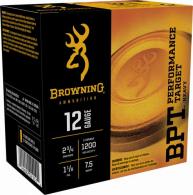 BPT PERFORMANCE TARGET 12GA 2-3/4" 1-1/8 OZ #7.5 SHOT - B193621227 BPT PERFORMANCE TARGET 12GA 2-3/4" 1-1/8 OZ #7.5 SHOT - B193621227