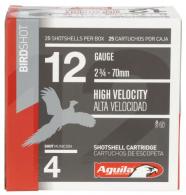 Main product image for Aguila Field 12 Gauge 2.75" 1 1/4 oz 4 Shot 25 Bx/ 10 Cs