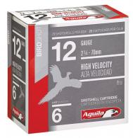 Aguila Field 12 Gauge 2.75" 1 1/4 oz 6 Shot 25 Bx/ 10 Cs - 1CHB1206 Aguila Field 12 Gauge 2.75" 1 1/4 oz 6 Shot 25 Bx/ 10 Cs - 1CHB1206