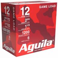 Aguila Birdshot Standard Velocity 12Gauge 2.75" 1 1/8oz 6Shot 25 Per Box/10 Case - 1CHB1216