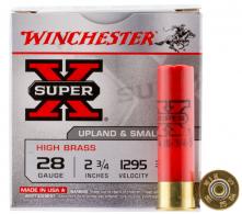 Winchester Super X High Brass Lead Shot 28 Gauge Ammo 2.75" 3/4 Oz 25 Round Box - X285 Winchester Super X High Brass Lead Shot 28 Gauge Ammo 2.75" 3/4 Oz 25 Round Box - X285