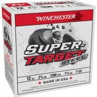 Winchester Super Target Steel 12 GA 2-3/4" 1-1/8 oz #7 shot 25rd box - TRGT12S7 Winchester Super Target Steel 12 GA 2-3/4" 1-1/8 oz #7 shot 25rd box - TRGT12S7
