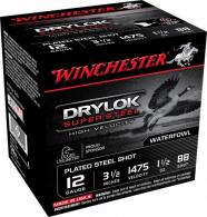 Main product image for Winchester Ammo Drylock Super Steel High Velocity 12 Gauge 3.50" 1 1/2 oz BB Shot 25 Bx/ 10 Cs