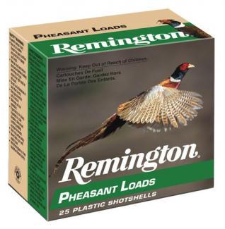 Main product image for Remington Ammunition Pheasant 12 GA 2.75" 1 1/4 oz 4 Round 25 Bx/ 10 Cs