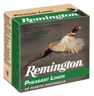 Remington Ammunition Pheasant 12 GA 2.75" 1 1/4 oz 4 Round 25 Bx/ 10 Cs - 20046 Remington Ammunition Pheasant 12 GA 2.75" 1 1/4 oz 4 Round 25 Bx/ 10 Cs - 20046