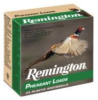 Remington Pheasant 12 Gauge Ammo 2.75" 1 1/4 oz 7.5 Shot 25rd box - 20050 Remington Pheasant 12 Gauge Ammo 2.75" 1 1/4 oz 7.5 Shot 25rd box - 20050
