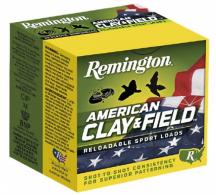 Remington Ammunition American Clay & Field Sport 12 Gauge 2.75" 1 oz 8 Shot 25 Bx/ 10 Cs