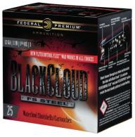 Federal Black Cloud FS Steel 12 GA 3" 1 1/4 oz  # BB shot  25 round box