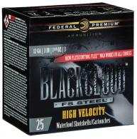 Federal Black Cloud FS Steel High Velocity 12 Gauge 3" 1 1/8 oz 3 Shot 25 Bx/ 10 Cs - PWBXH1433 Federal Black Cloud FS Steel High Velocity 12 Gauge 3" 1 1/8 oz 3 Shot 25 Bx/ 10 Cs - PWBXH1433