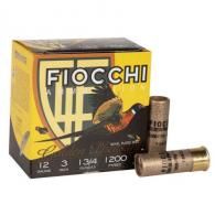 Fiocchi Golden Pheasant 12 Gauge 3" 1 3/4 oz 6 Shot 25 Bx/ 10 Cs - 123GP6