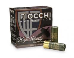 Fiocchi High Velocity 12 GA 2.75" 1-1/4 oz #4 shot 25rd box - 12HV4 Fiocchi High Velocity 12 GA 2.75" 1-1/4 oz #4 shot 25rd box - 12HV4