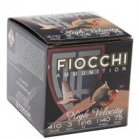 Fiocchi High Velocity 410 Gauge 3" 11/16 oz #7.5 Shot 25rd box - 410HV75 Fiocchi High Velocity 410 Gauge 3" 11/16 oz #7.5 Shot 25rd box - 410HV75