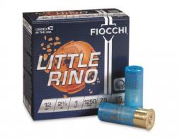 Fiocchi Little Rino 12 GA 2.75" 1 oz #7.5 Shot 1250fps, 25rd Box - 12TX75 Fiocchi Little Rino 12 GA 2.75" 1 oz #7.5 Shot 1250fps, 25rd Box - 12TX75